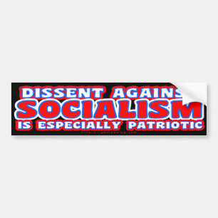 Motsättningar (mot socialism) bildekal