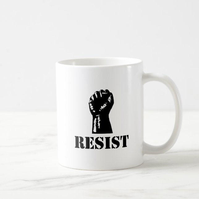 Motstå Anti trumf Kaffemugg (Höger)