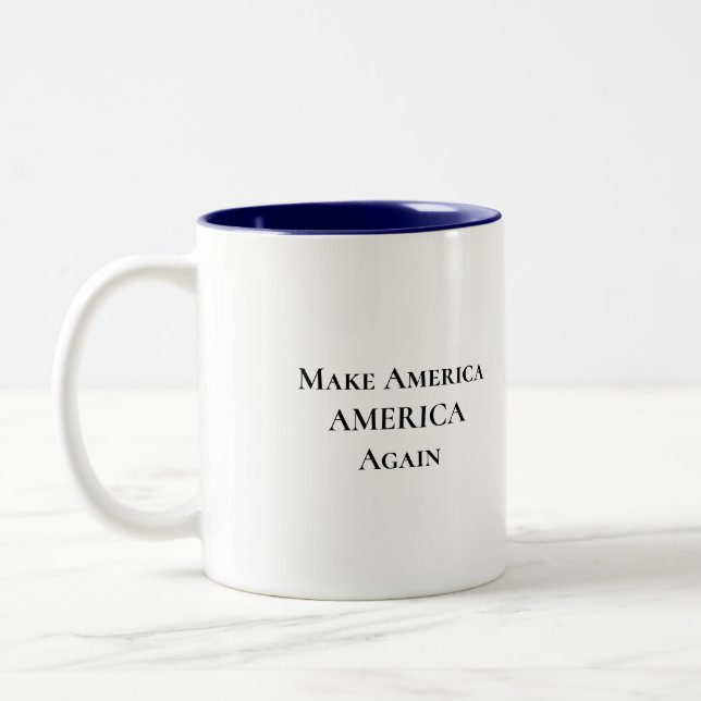 #Motstå Coffee Mug Två-Tonad Mugg (Vänster)
