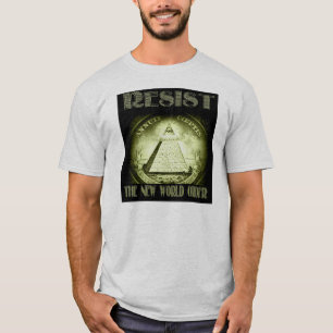 Motstå den nya världen beställer t shirt