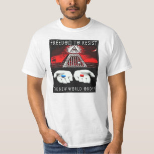 Motstå den nya världen beställer tee shirt