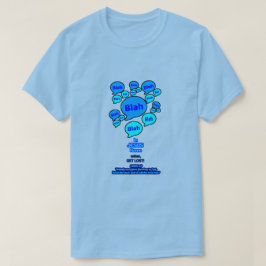 Motstå djävulen - Blått Logo - T Shirt