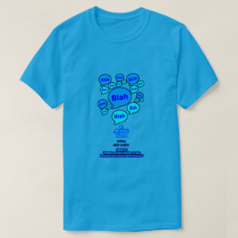 Motstå djävulen - Blått Logotyp - T Shirt
