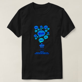 Motstå djävulen - Blått Logotyp - T Shirt