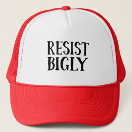 Motstå dräkt för Bigly Anti trumfmotstånd Keps