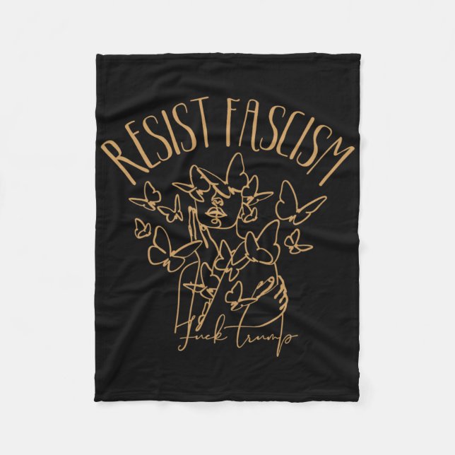 Motstå fascism  fleecefilt (Framsidan)