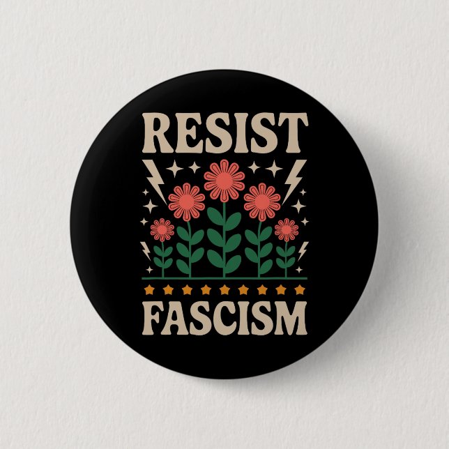 Motstå fascism protestera Trump anti Trump  Knapp (Framsida)