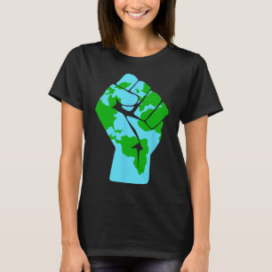 #motstå Global Uppvärmning Moder Jord Miljö Anti T Shirt