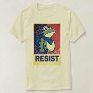 Motstå Groda Portland Groda Protest T Shirt
