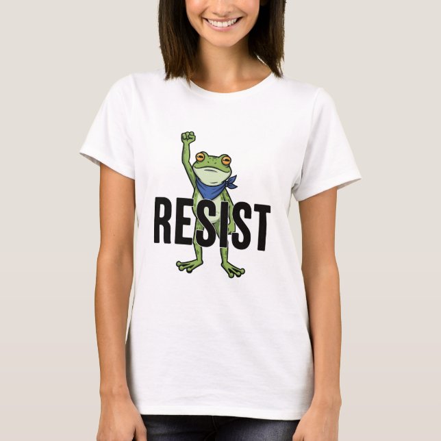 Motstå Groda T Shirt (Framsida)