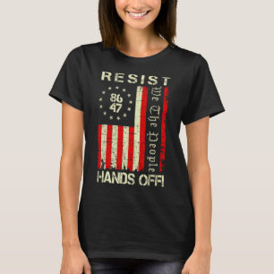 Motstå Händer Av Protestera Socialförsäkring Medic T Shirt