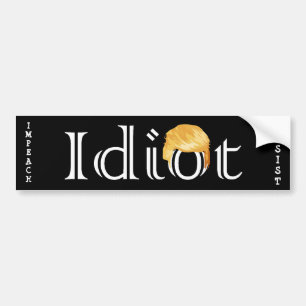 MOTSTÅ IMPEACH BILDEKALET FÖR IDIOTTRUMFHÅR BILDEKAL