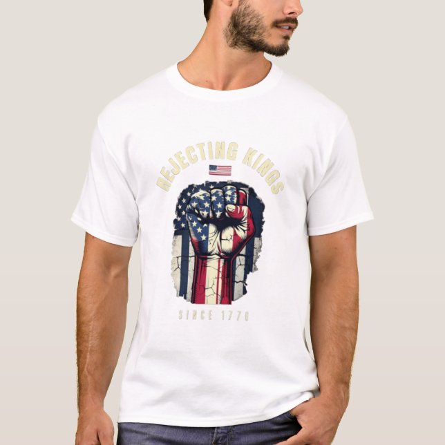 Motstå: Inga kungar T Shirt (Framsida)