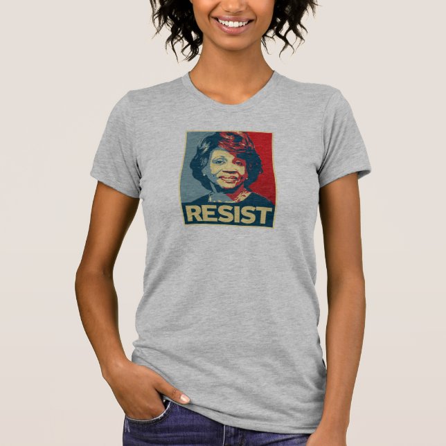 MOTSTÅ - Maxine bevattnar propagandaaffischen -- T-shirt (Framsida)