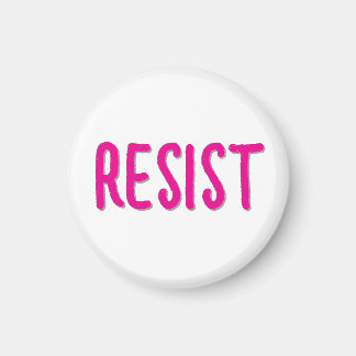 Motstå Motstånd Rosa Magnet