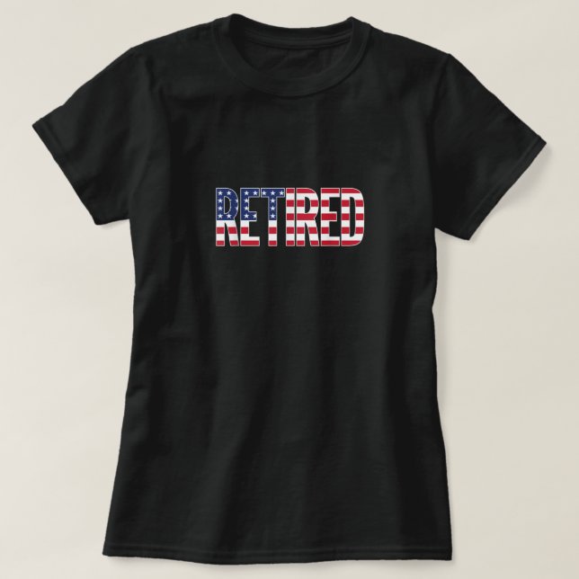 motstå nöd uppåt och nedåt på amerikansk flagga u t shirt (Design framsida)