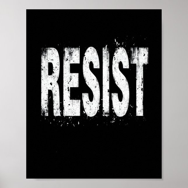 Motstå politisk protest 3  poster (Framsidan)