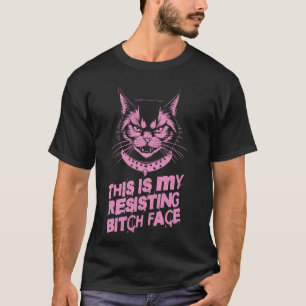 Motstå politisk protestkatt t shirt