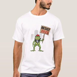 Motstå Portland Groda Protest T Shirt