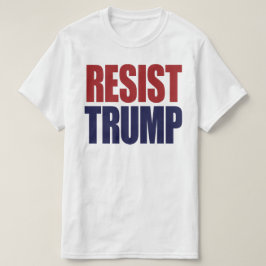 Motstå president Trump - Anti Trump T Shirt