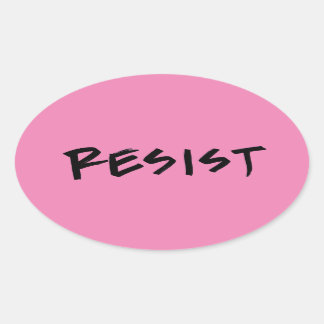 Motstå Stickers-4 per lakan-rosor Ovalt Klistermärke