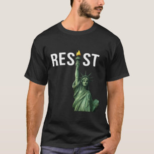 MOTSTÅ: T-shirt med frihetsgudinnan