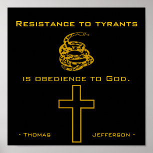 Motstå Tyrants, kristen Poster