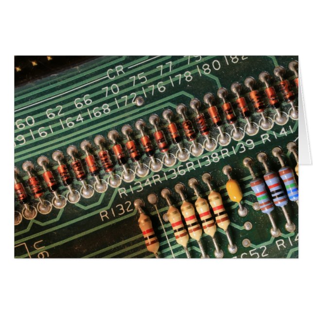 Motstånd är fruktlöst hälsningskort (Framsidan Horizontal)