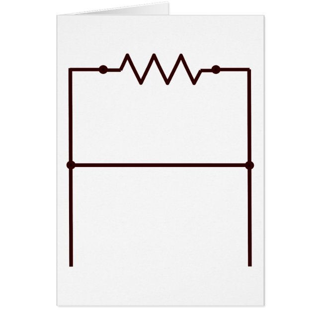 Motstånd är fruktlöst hälsningskort (Framsidan)