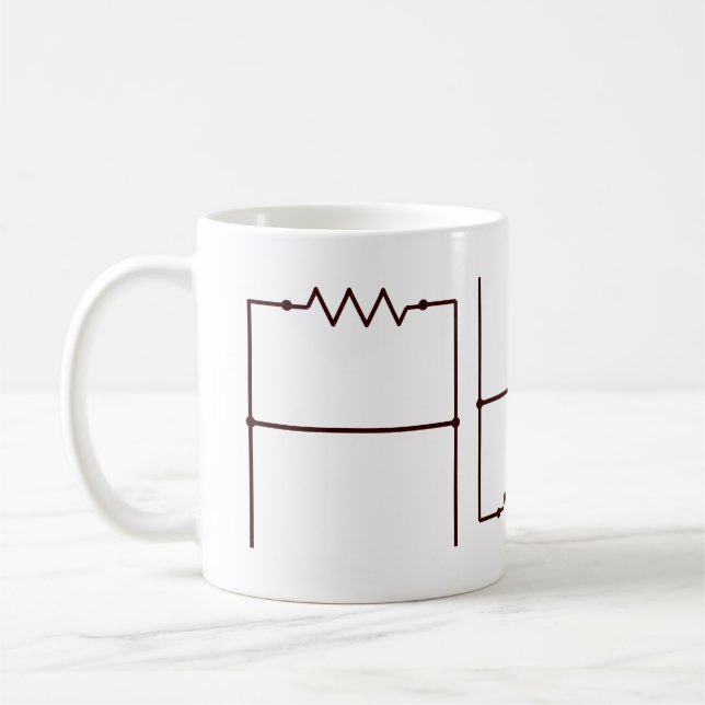 Motstånd är fruktlöst kaffemugg (Vänster)