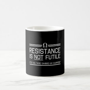 Motstånd är inte fruktlöst kaffemugg