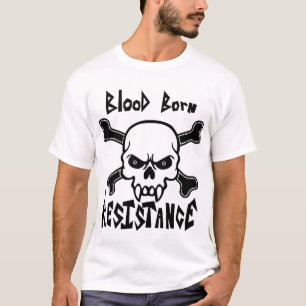 Motstånd-Seger eller Valhalla för blod född T-shirt
