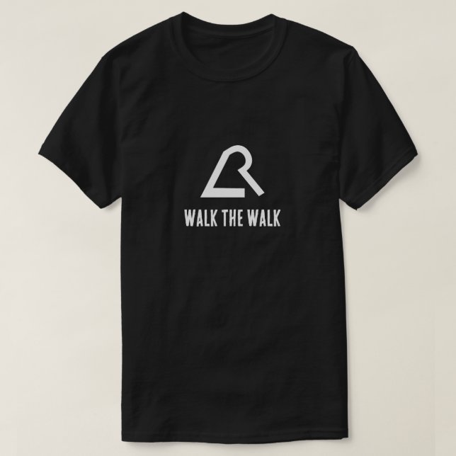 Motstånd "Walk the Walk" Shirt T (Design framsida)