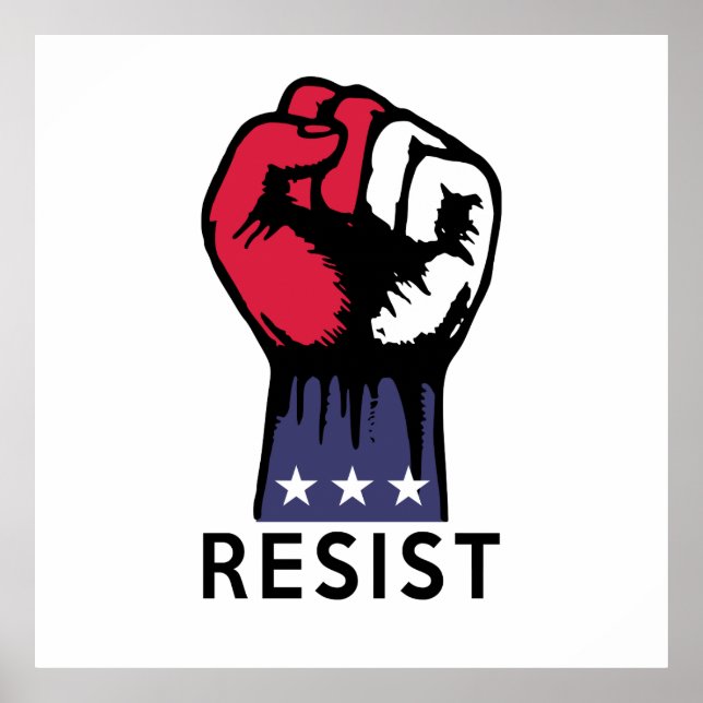 Motståndens första kamp mot politisk korruption poster (Framsidan)