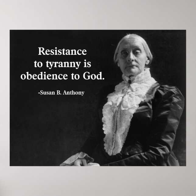Motståndet mot Tyranny är självbestämmande för Gud Poster (Framsidan)