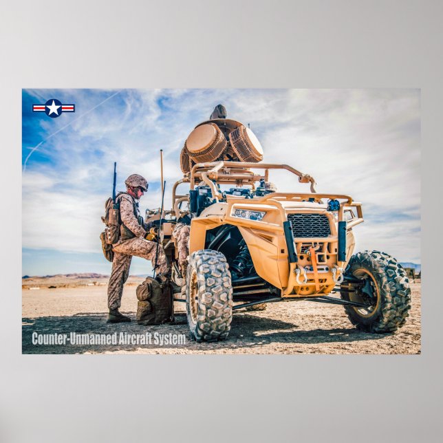 MOTSTÄNDIGT LUFTFARTYGSSYSTEM POSTER (Framsidan)