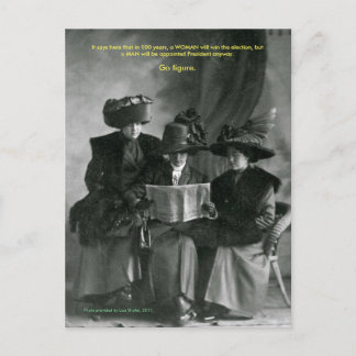 Motståndskort Dam Vykort