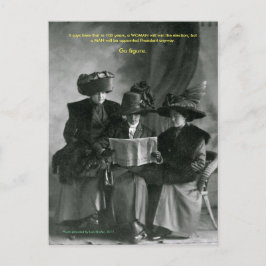 Motståndskort Dam Vykort