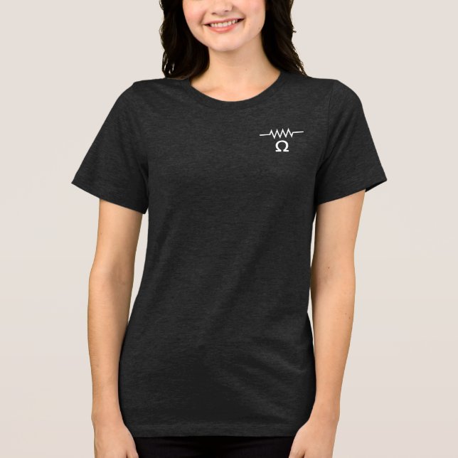 Motståndskraft i ohm t-shirt (Framsida)