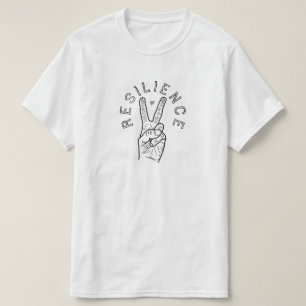 Motståndskraft – Motiverande Symbol T Shirt