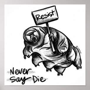 Motståndskraft Tardigrade Poster