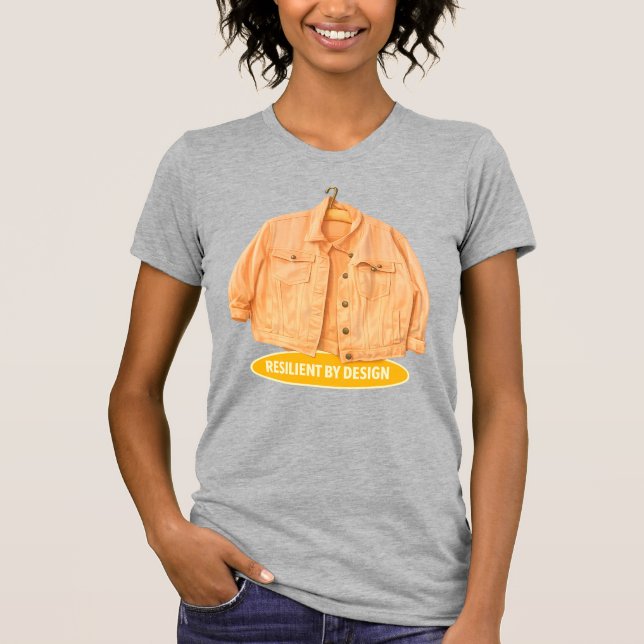 MOTSTÅNDSKRAFTIG GENOM DESIGN  T SHIRT (Framsida)