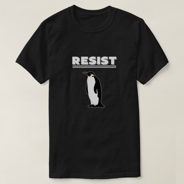 motståndskraftig penguin t shirt (Design framsida)