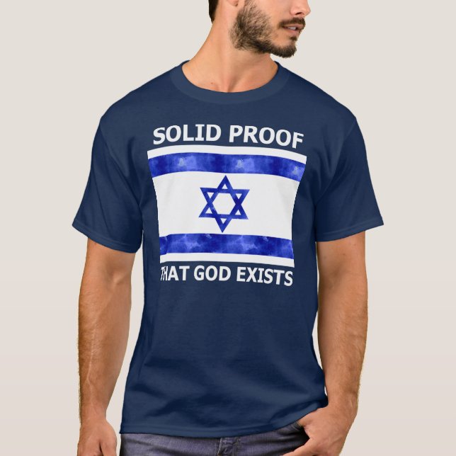 Motståndskraftiga Israel heltäckande som guden T Shirt (Framsida)