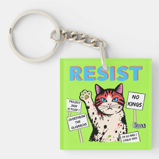 Motståndsprotestkatt  (Framsidan)