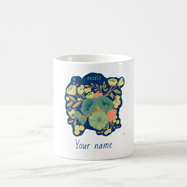 Motståndsrörelsen i mugg med personanpassning (Center)