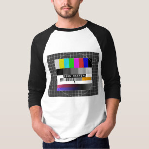 motsvarigheten testar mönster t shirt