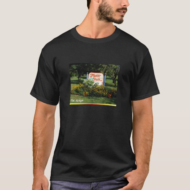 mott parkerar - flinta Michigan Tee (Framsida)