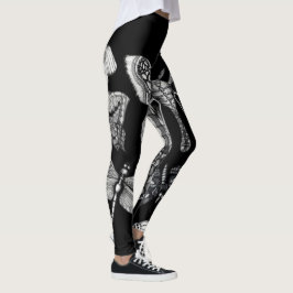 Mott till flambalkar leggings