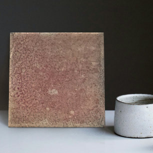 Mottad marmorerad jordgarnskäggsdekan Art nouveau Kakelplatta